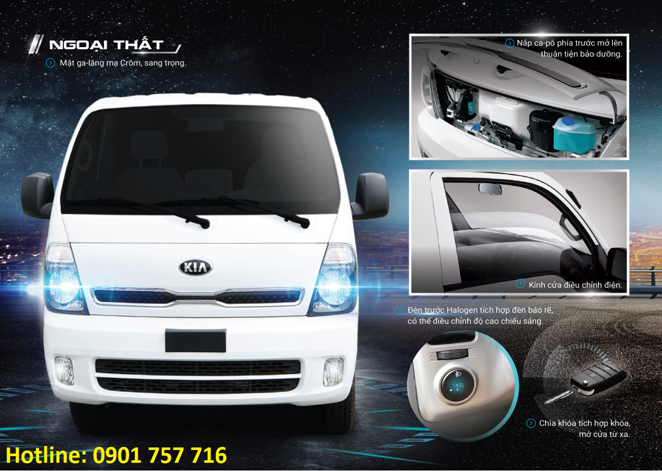Xe tải Kia K200s mui bạt | Giá xe tải Kia K200s 1.49 tấn - Ảnh 3