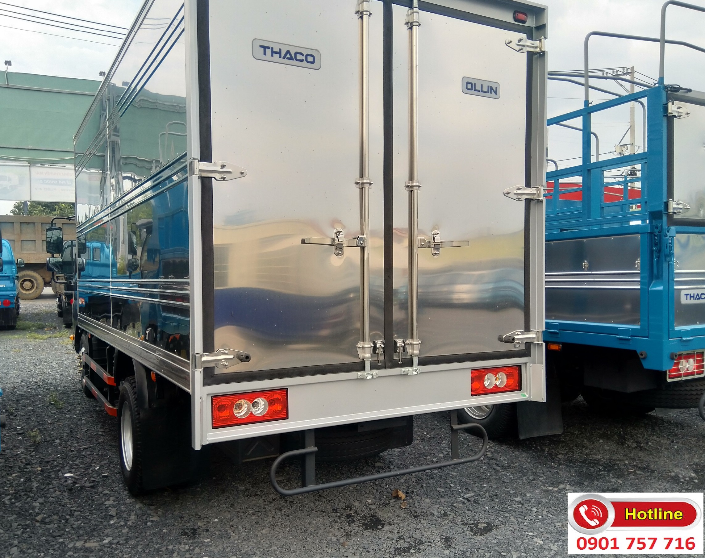 XE TẢI OLLIN 3T5 THÙNG KÍN - THACO OLLIN 700 - Ảnh 4