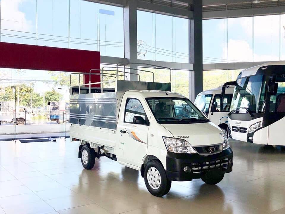 Xe tải Towner 900 kg thùng mui bạt - Thaco towner990 - Ảnh 5