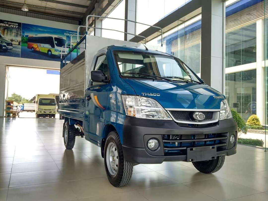 Xe tải Towner 900 kg thùng mui bạt - Thaco towner990 - Ảnh 7