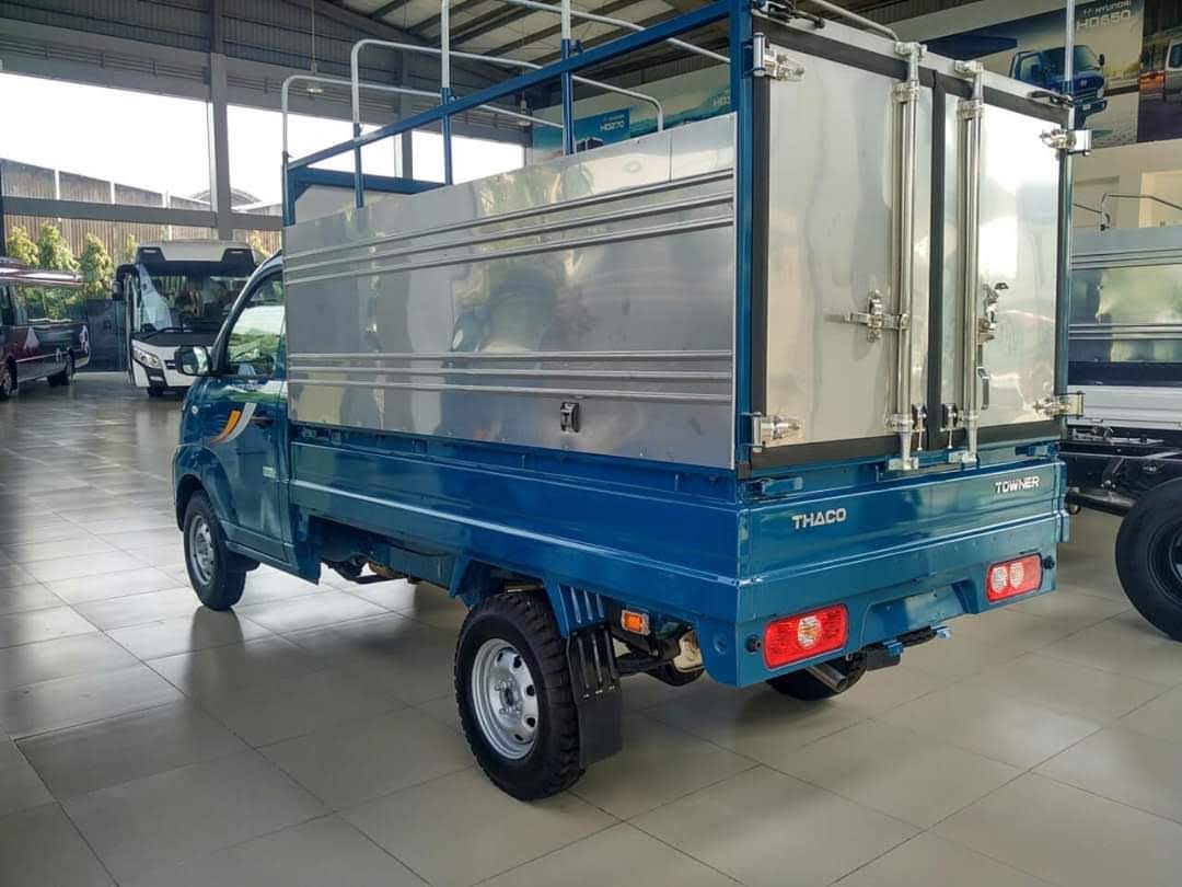 Xe tải Towner 900 kg thùng mui bạt - Thaco towner990 - Ảnh 8