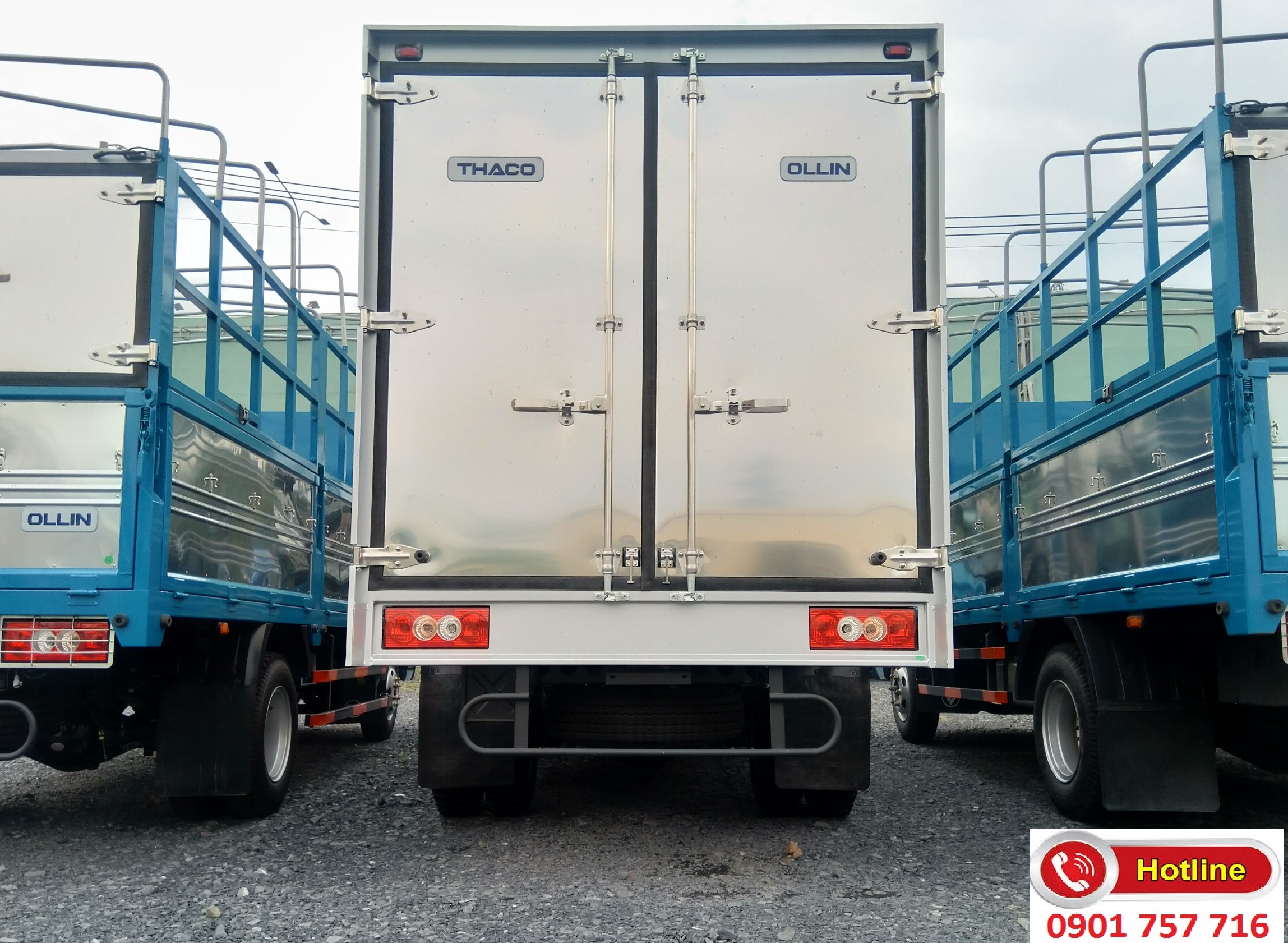 XE TẢI OLLIN 3T5 THÙNG KÍN - THACO OLLIN 700 - Ảnh 7