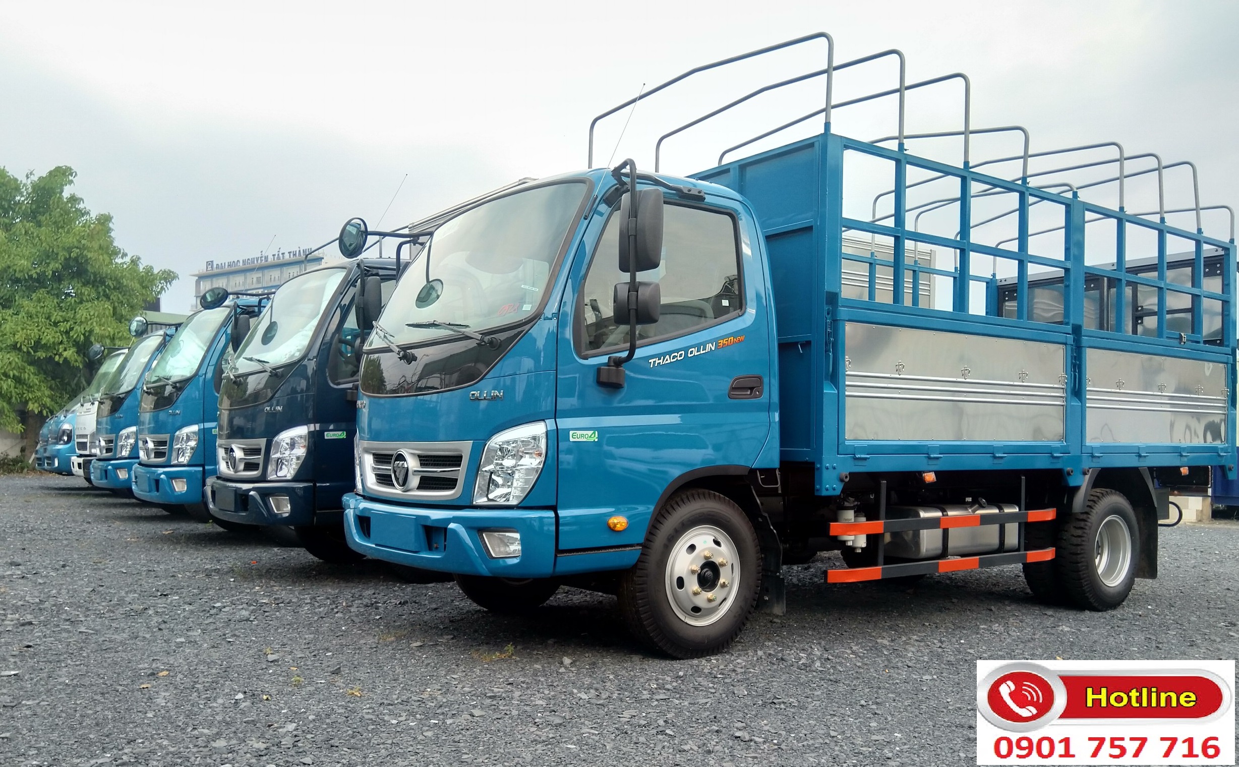XE TẢI OLLIN 3T5 THÙNG KÍN