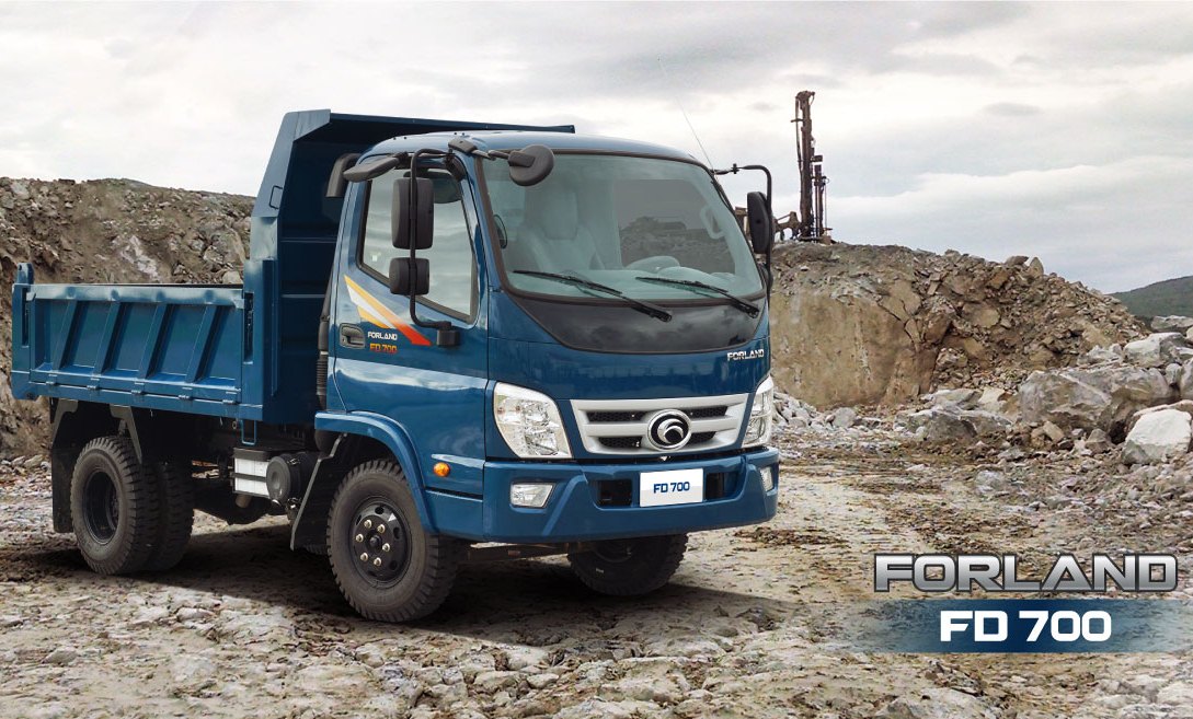 Xe Ben Thaco Forland FD700 3T49 - Ben Thaco 2,9 khối