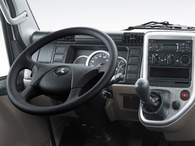 Xe tải Fuso Canter 4.99 1T9 - Mitsubishi Fuso 1T9 mui bạt - Ảnh 4