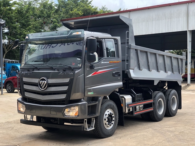 Xe Ben 3 Chân AUMAN D240 - Thaco Foton 12 tấn 10 khối