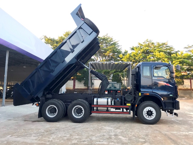 Xe Ben 3 Chân AUMAN D240 - Thaco Foton 12 tấn 10 khối - Ảnh 2