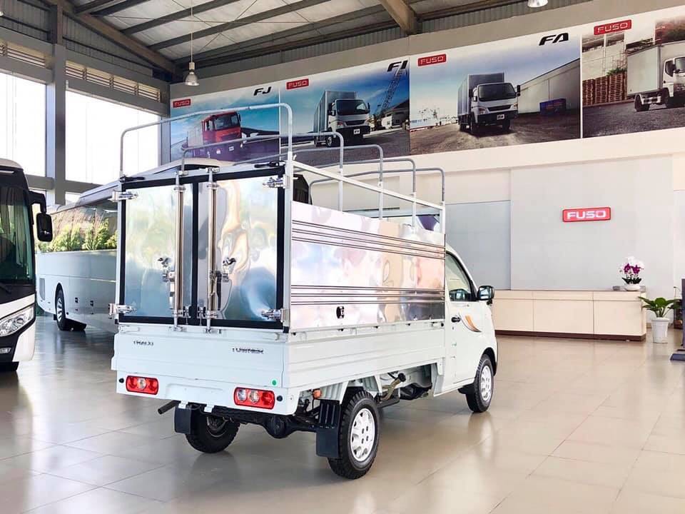 Xe tải Towner 900 kg thùng mui bạt - Thaco towner990 - Ảnh 10