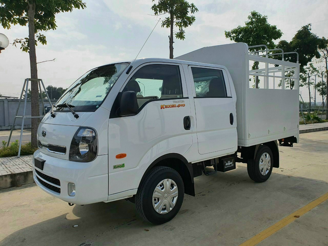 Kia K200SD 4WD - 2 Cầu cabin đôi 6 chỗ ngồi giá tốt tại HCM - Ảnh 3