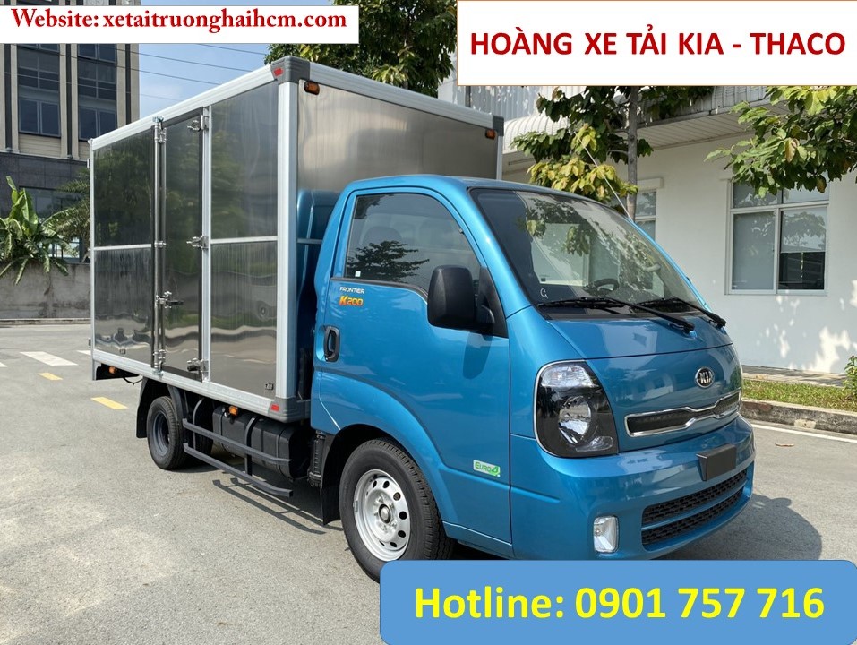 kia k200 thùng kín