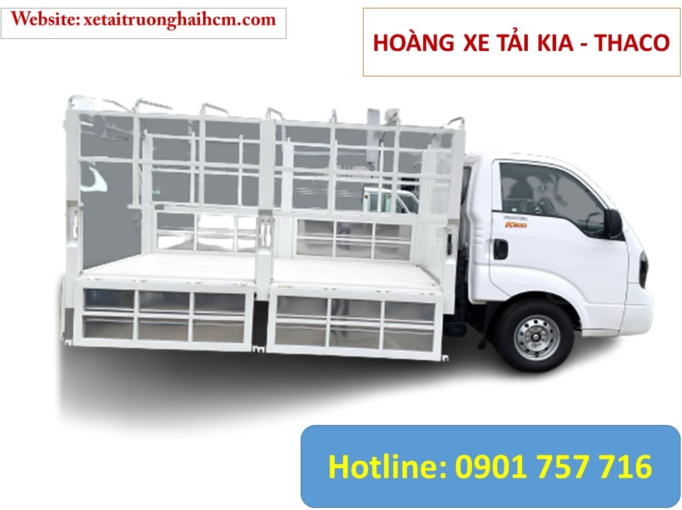 K200 Mui Bạt 3 bửng/ 5 bửng tải trọng 990kg, 1T49, 1T9 - Ảnh 2