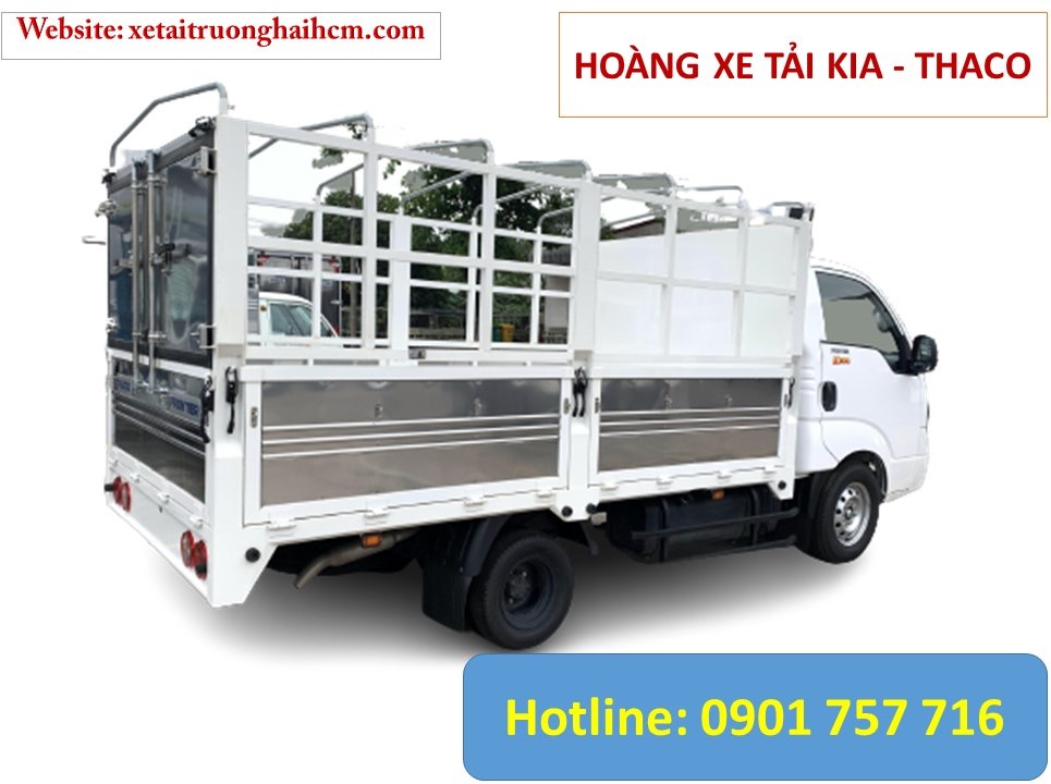 K200 Mui Bạt 3 bửng/ 5 bửng tải trọng 990kg, 1T49, 1T9 - Ảnh 3
