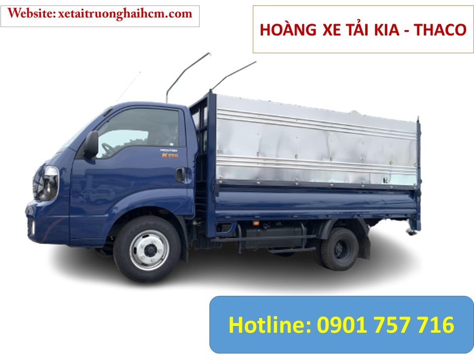 K250 Mui bạt - KIA K250 2T49 mui bạt 3 bửng - Ảnh 2