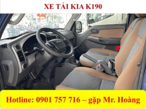 KIA K190 NỘI THẤT XE