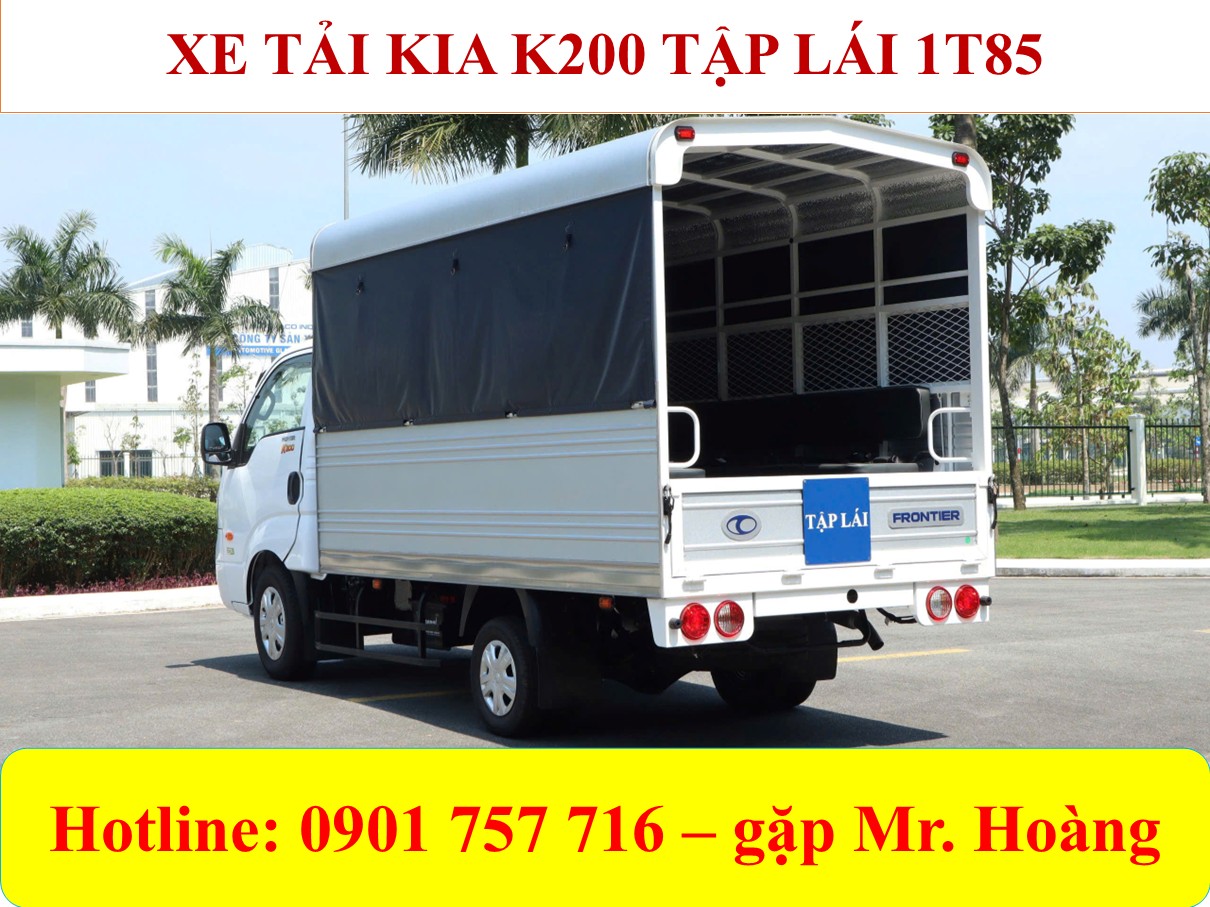 THÙNG XE NỘI THẤT KIA K200 TẬP LÁI C1