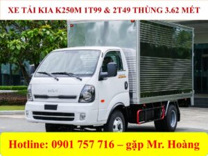 BẢNG GIÁ KIA K250M THÙNG KÍN