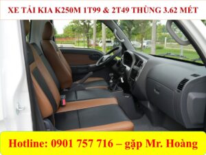 KIA K250M 1.9 TẤN THÙNG KÍN