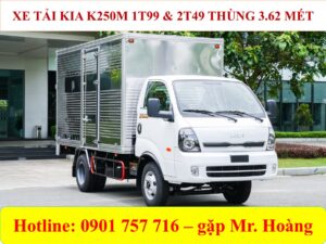 XE TẢI KIA K250M THÙNG KÍN